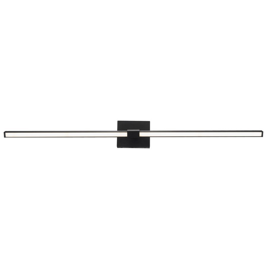 Abra Lighting Epee 1 Light 42" Pivoting Arm Vanity Bar, Black