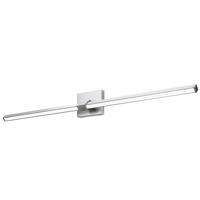 Abra Lighting Epee 1 Light 42" Pivoting Arm Vanity Bar, Nickel