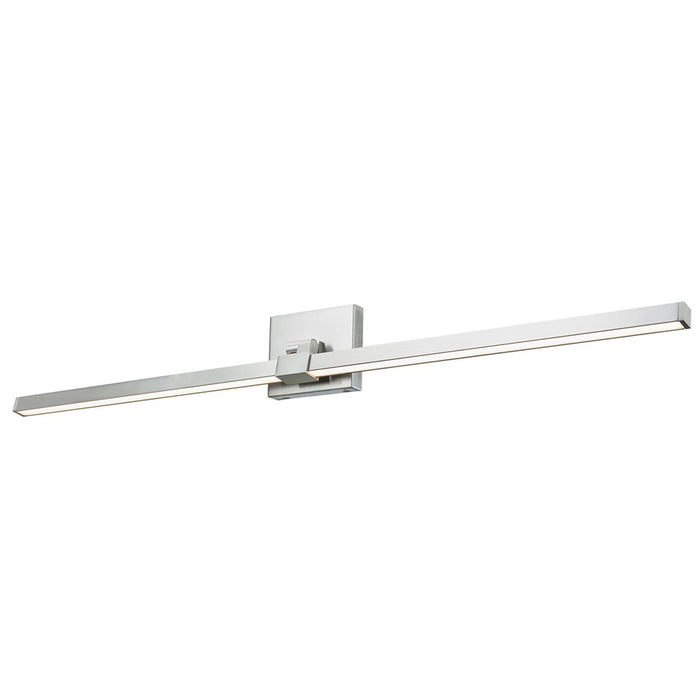 Abra Lighting Epee 1 Light 42" Pivoting Arm Vanity Bar, Nickel