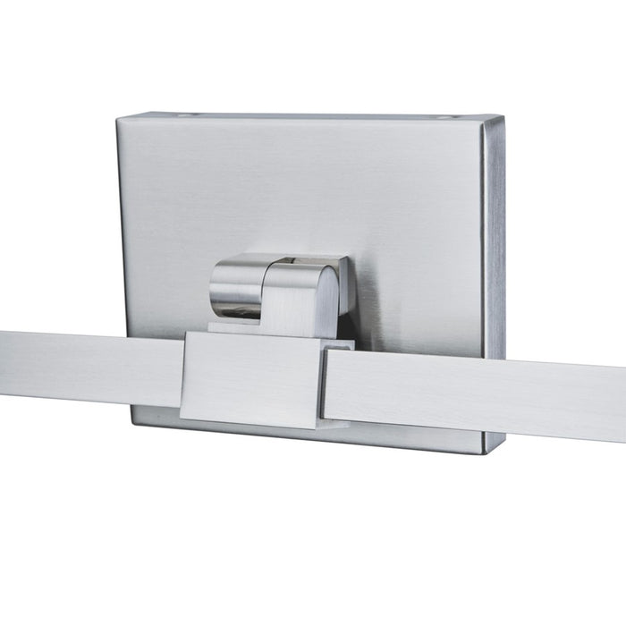 Abra Lighting Epee 1 Light 42" Pivoting Arm Vanity Bar, Nickel