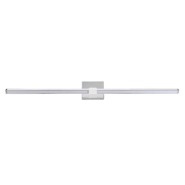 Abra Lighting Epee 1 Light 42" Pivoting Arm Vanity Bar, Chrome