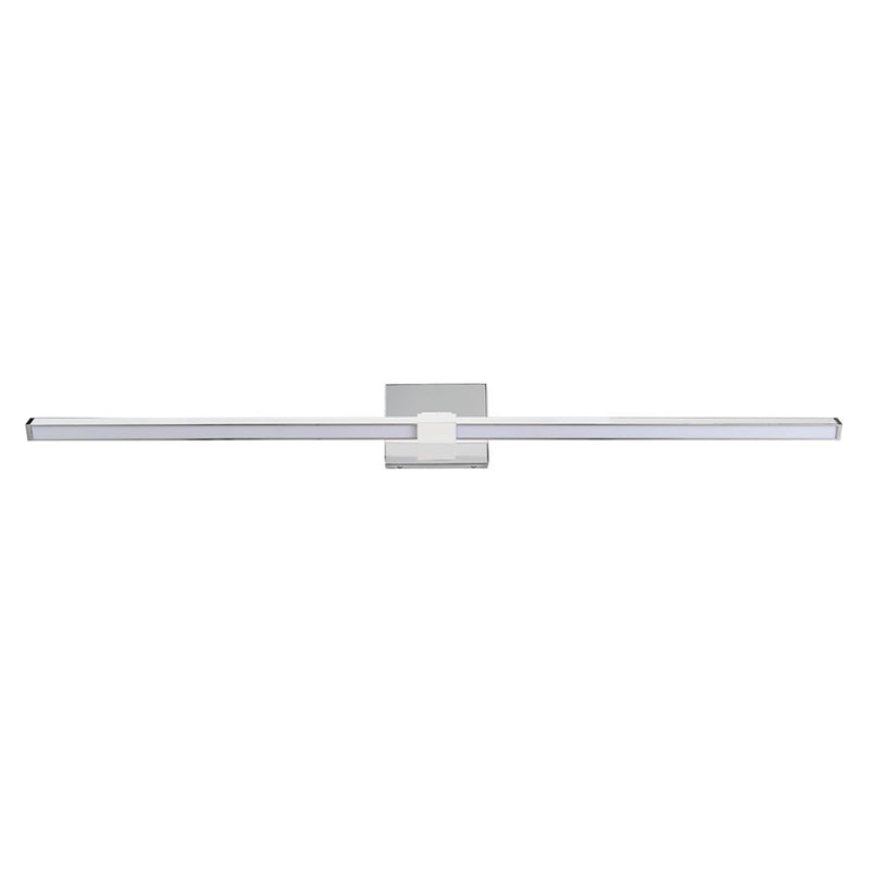 Abra Lighting Epee 1 Light 42" Pivoting Arm Vanity Bar, Chrome