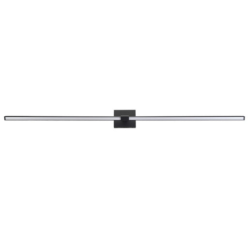 Abra Lighting Epee 2 Light 58" Pivoting Arm Vanity Bar, Black