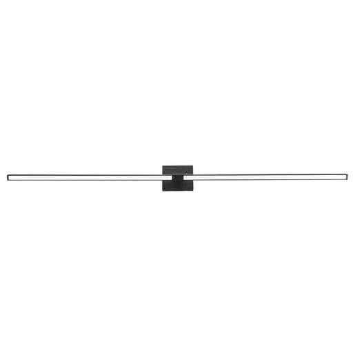 Abra Lighting Epee 2 Light 58" Pivoting Arm Vanity Bar, Black