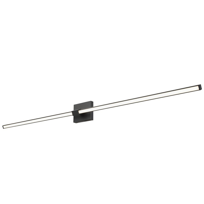 Abra Lighting Epee 2 Light 58" Pivoting Arm Vanity Bar, Black