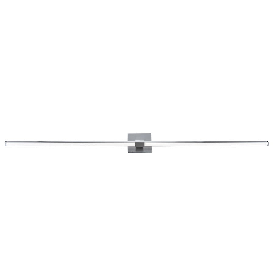 Abra Lighting Epee 2 Light 58" Pivoting Arm Vanity Bar, Nickel