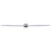 Abra Lighting Epee 2 Light 58" Pivoting Arm Vanity Bar, Nickel