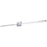 Abra Lighting Epee 2 Light 58" Pivoting Arm Vanity Bar, Nickel