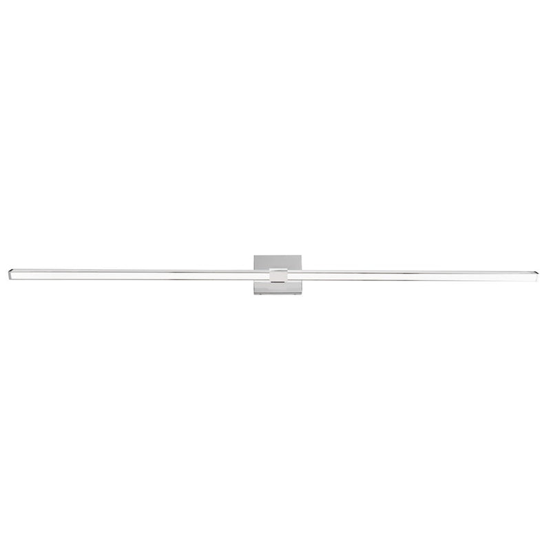 Abra Lighting Epee 2 Light 58" Pivoting Arm Vanity Bar, Chrome