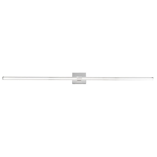 Abra Lighting Epee 2 Light 58" Pivoting Arm Vanity Bar, Chrome