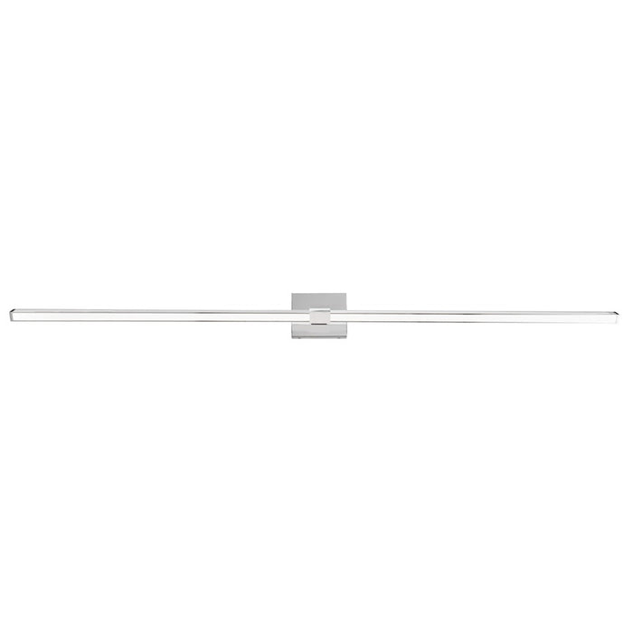 Abra Lighting Epee 2 Light 58" Pivoting Arm Vanity Bar, Chrome