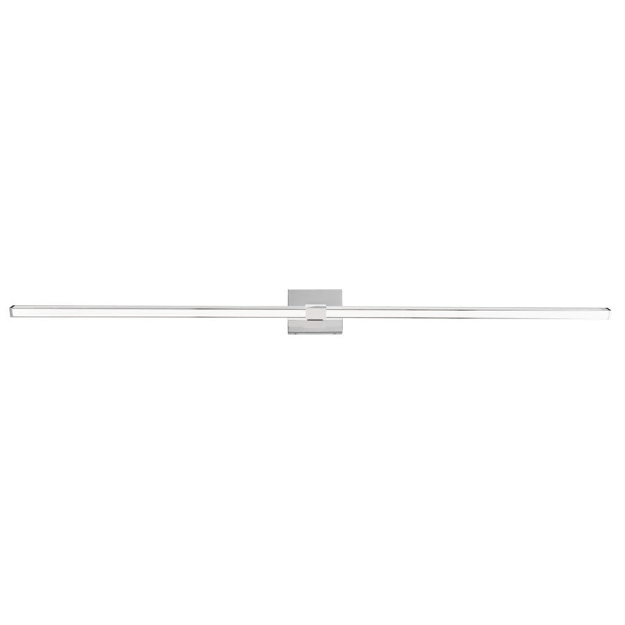 Abra Lighting Epee 2 Light 58" Pivoting Arm Vanity Bar, Chrome