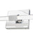 Abra Lighting Epee 2 Light 58" Pivoting Arm Vanity Bar, Chrome