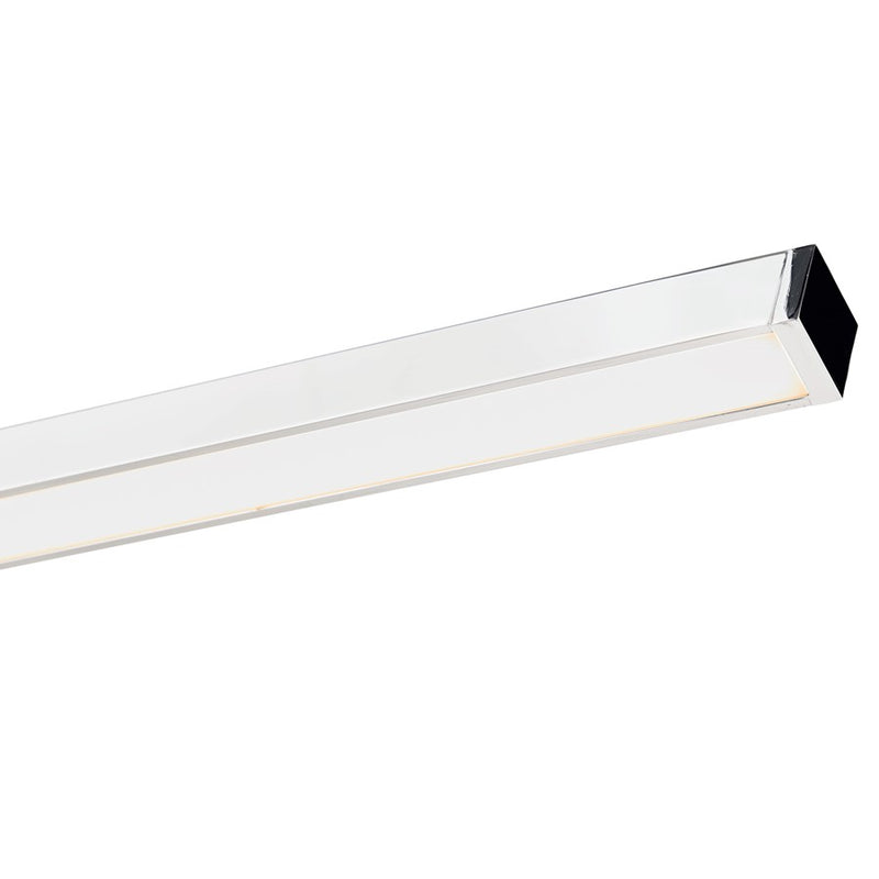 Abra Lighting Epee 2 Light 58" Pivoting Arm Vanity Bar, Chrome