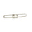 Abra Lighting Speedway 32" Split Oval LED Vanity, Nickel