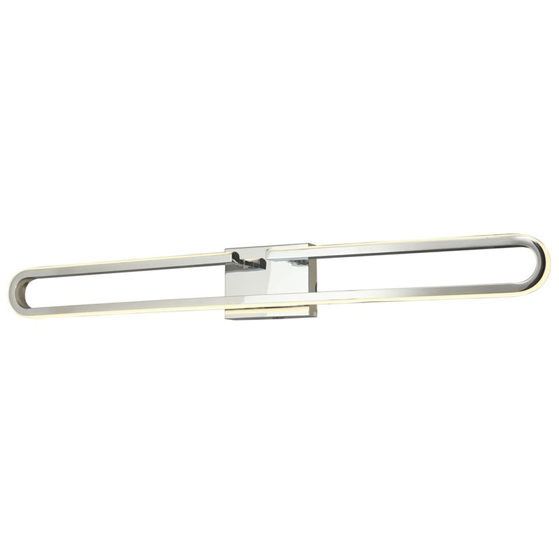Abra Lighting Speedway 42" Split Oval LED Vanity, Chrome