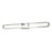Abra Lighting Speedway 42" Split Oval LED Vanity, Chrome