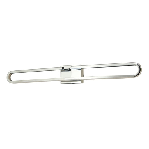 Abra Lighting Speedway 42" Split Oval LED Vanity, Chrome