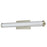 Abra Lighting Macie 1 Light 24" Fluted Clear Glass Vanity, Nickel