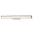 Abra Lighting Macie 1 Light 30" Fluted Clear Glass Vanity, Chrome