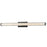 Abra Lighting Macie 1 Light 36" Fluted Clear Glass Vanity, Black