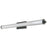Abra Lighting Macie 1 Light 36" Fluted Clear Glass Vanity, Black