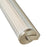 Abra Lighting Macie 1 Light 36" Fluted Clear Glass Vanity, Nickel