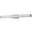 Abra Lighting Macie 1 Light 36" Fluted Clear Glass Vanity, Nickel