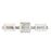 Abra Lighting JoJo 3 Light Vanity/movable Backplate, Chrome