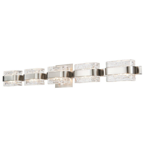 Abra Lighting JoJo 5 Light Vanity/movable Backplate, Nickel