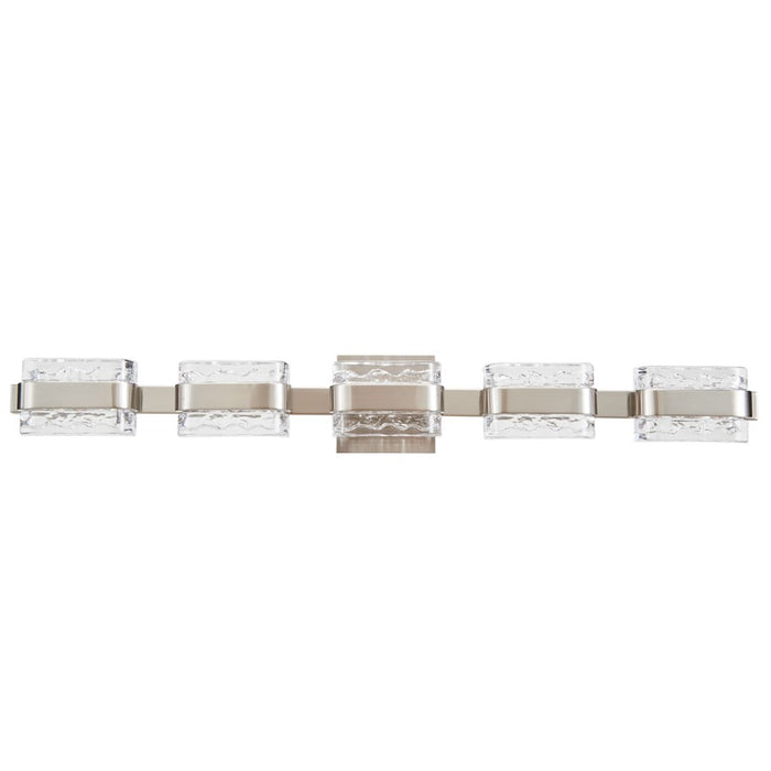Abra Lighting JoJo 5 Light Vanity/movable Backplate, Nickel