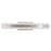 Abra Lighting Camy 1 Light 24" Solid Acrylic Vanity, Nickel
