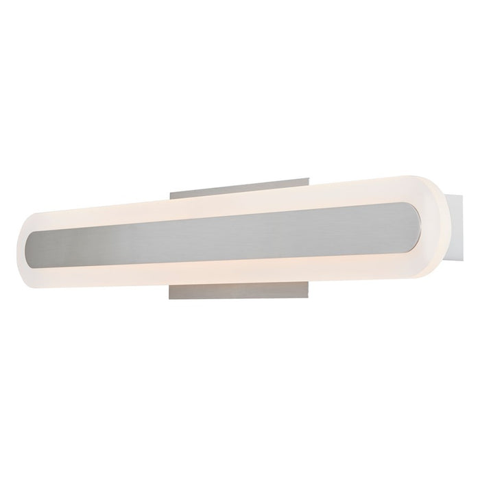 Abra Lighting Camy 1 Light 24" Solid Acrylic Vanity, Nickel