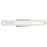 Abra Lighting Camy 1 Light 24" Solid Acrylic Vanity, Chrome
