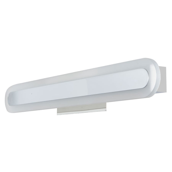 Abra Lighting Camy 1 Light 24" Solid Acrylic Vanity, Chrome