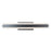 Abra Lighting Camy 1 Light 24" Solid Acrylic Vanity, Black