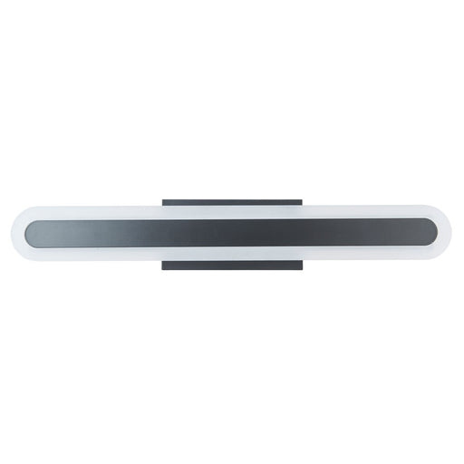 Abra Lighting Camy 1 Light 24" Solid Acrylic Vanity, Black