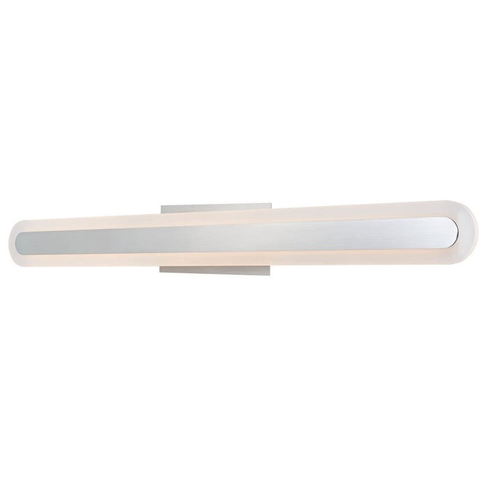 Abra Lighting Camy 1 Light 32" Solid Acrylic Vanity, Nickel