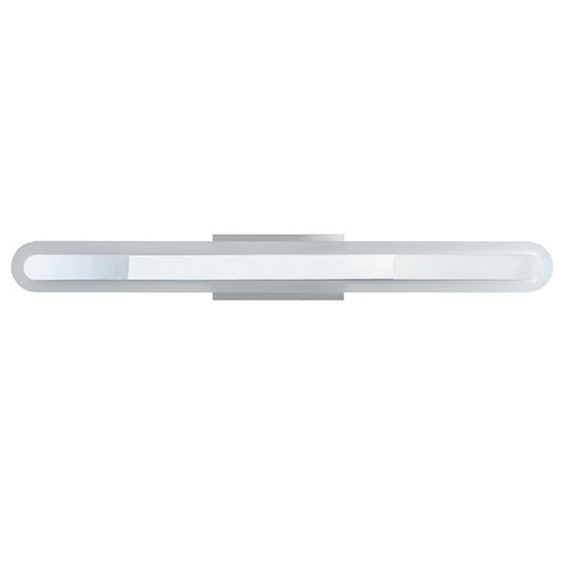 Abra Lighting Camy 1 Light 32" Solid Acrylic Vanity, Chrome