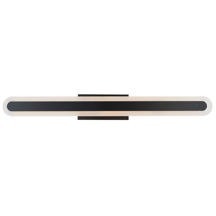 Abra Lighting Camy 1 Light 32" Solid Acrylic Vanity, Black