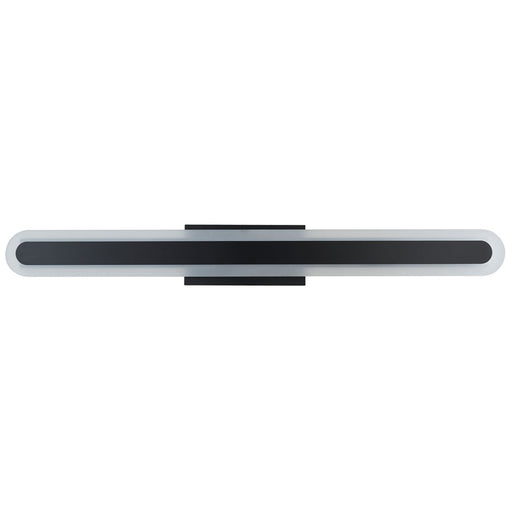 Abra Lighting Camy 1 Light 32" Solid Acrylic Vanity, Black