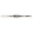 Abra Lighting Camy 1 Light 40" Solid Acrylic Vanity, Nickel