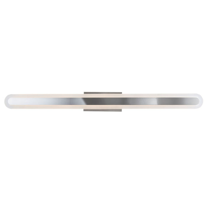 Abra Lighting Camy 1 Light 40" Solid Acrylic Vanity, Nickel