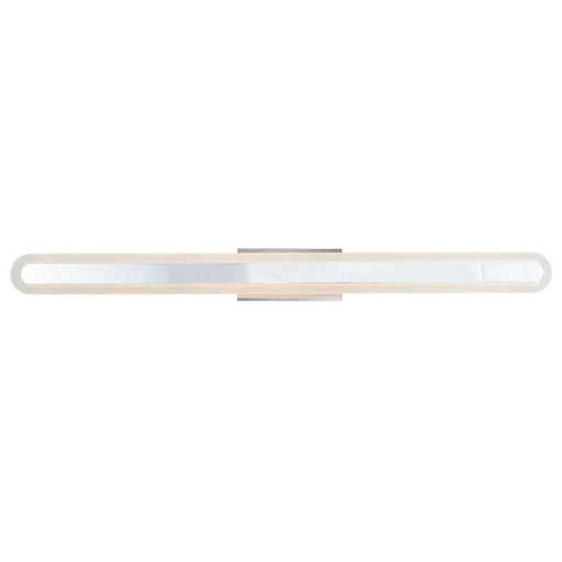 Abra Lighting Camy 1 Light 40" Solid Acrylic Vanity, Chrome