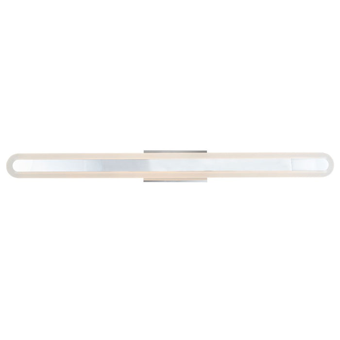 Abra Lighting Camy 1 Light 40" Solid Acrylic Vanity, Chrome