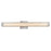Abra Lighting Macie 1 Light 24" Ribbed Square Vanity, Nickel