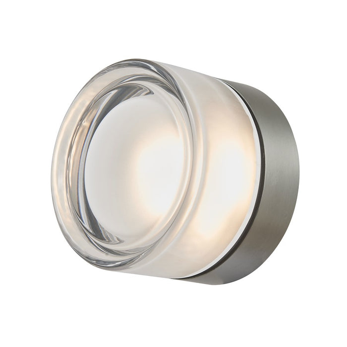 Abra Lighting Elf 1 Light Indented Solid Wall/Ceiling, Aluminum