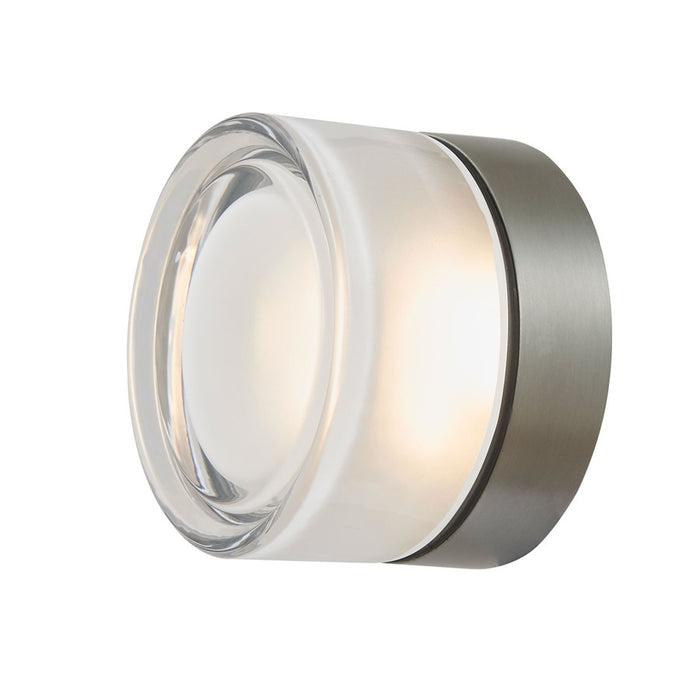 Abra Lighting Elf 1 Light Indented Solid Wall/Ceiling, Aluminum
