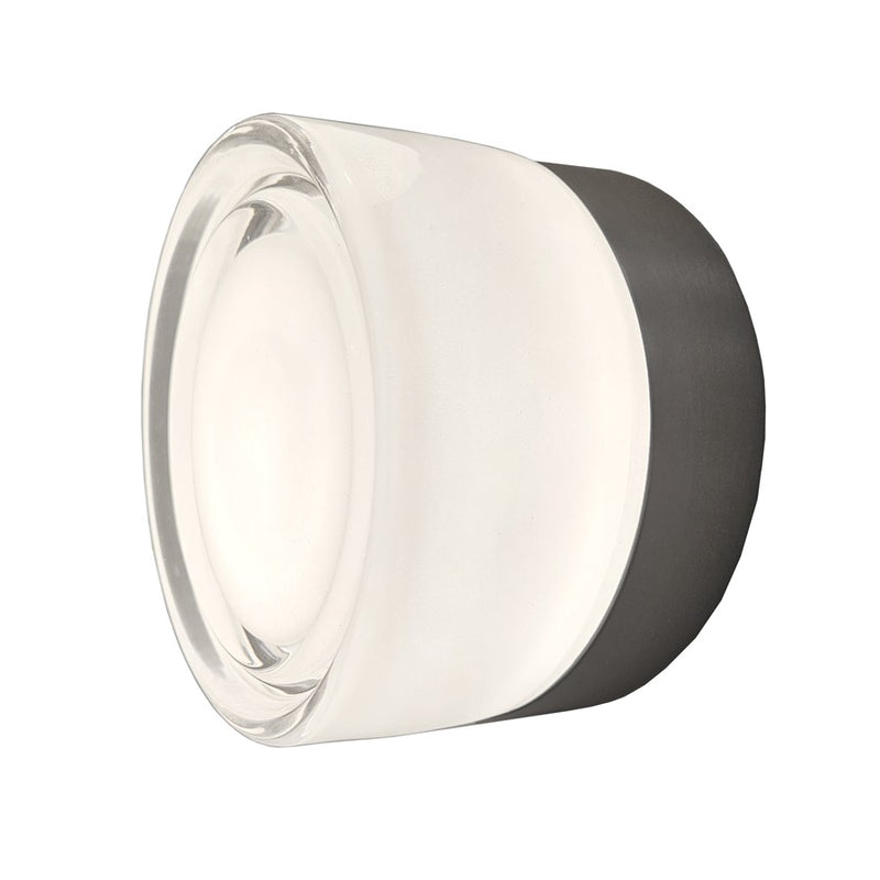 Abra Lighting Elf 1 Light Indented Solid Wall/Ceiling, Aluminum
