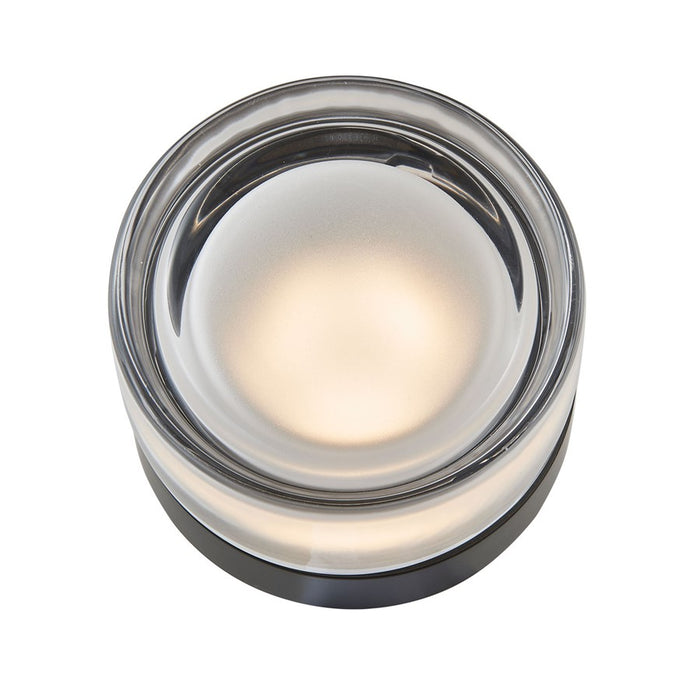 Abra Lighting Elf 1 Light Indented Solid Wall/Ceiling, BK